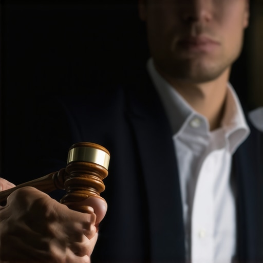 Legal professional utilizing AI technology during litigation process