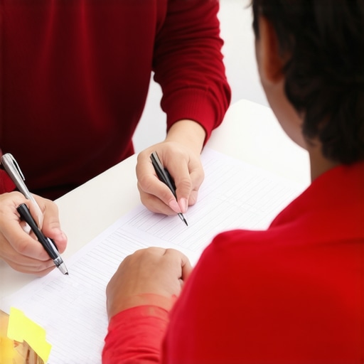 Parent reviewing financial documents to adjust child support contributions.