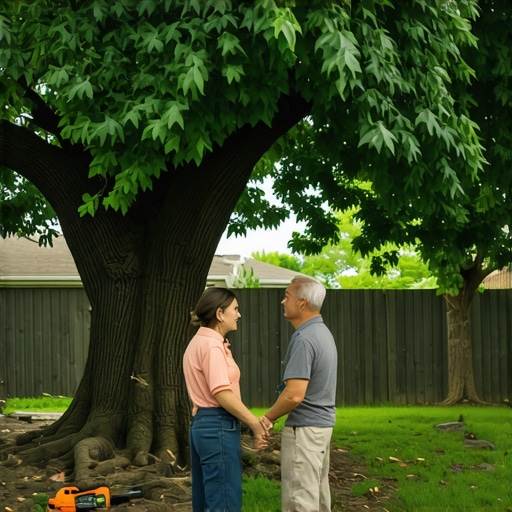 How to force a neighbor to trim a dangerous tree on their property