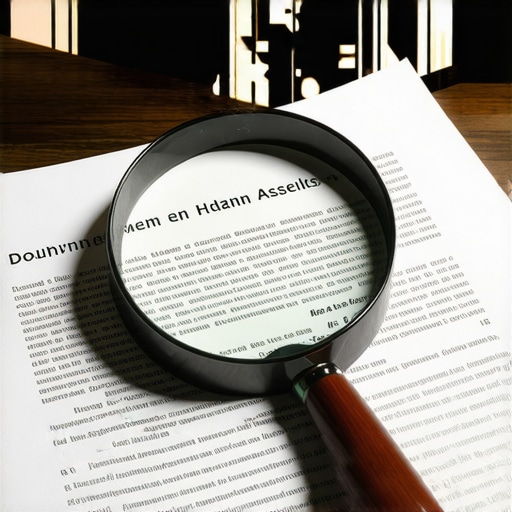The document that proves your ex-spouse is hiding assets from the court