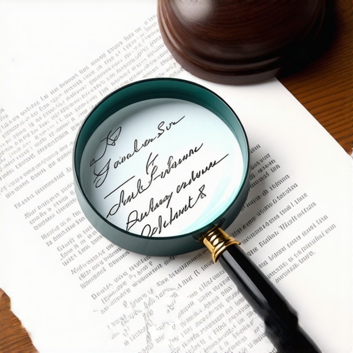 How to prove your signature was forged on a contract