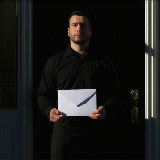 The first thing to do if a process server knocks on your door