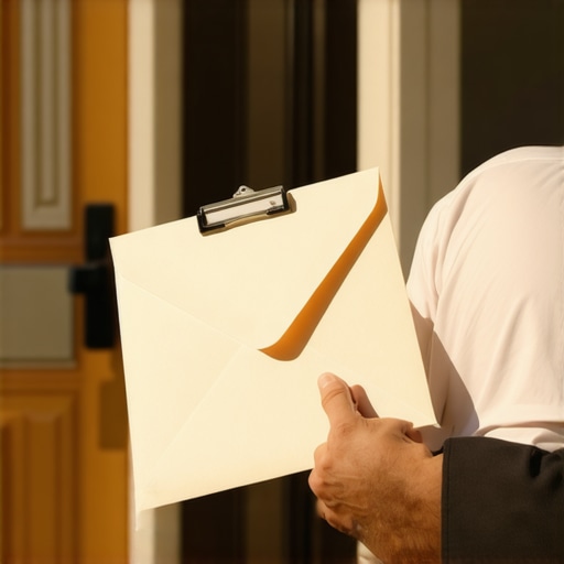 The first thing you should say when a process server knocks on your door